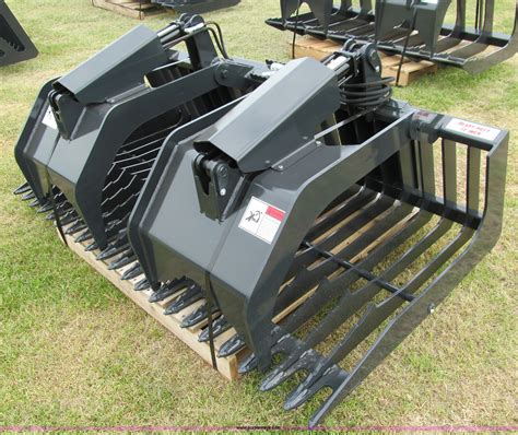 grapple for skid steer for sale|used brush grapple skid steer.